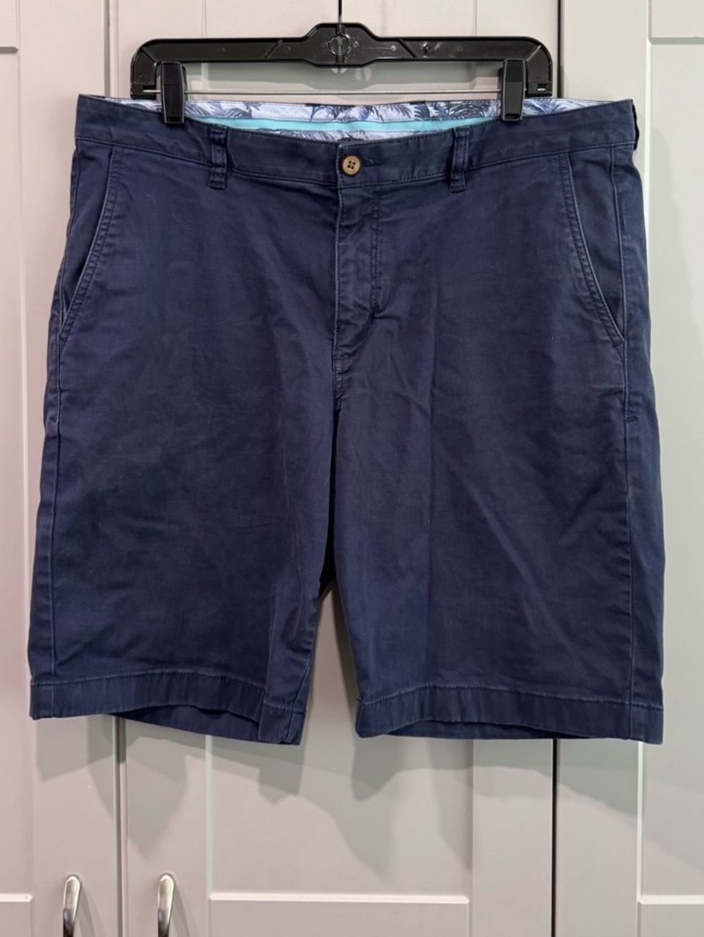 Tommy Bahama Boracay Island Chino Shorts Blue Waist 36